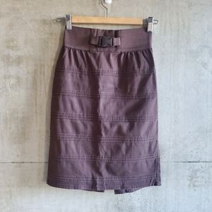 MORGAN de toi / Brown Pencil Skirt / Size XS